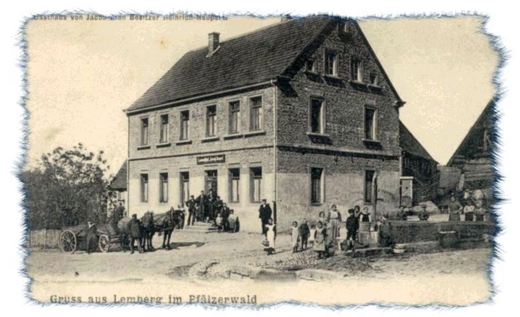 Gasthaus Neupert Lemberg エクステリア 写真